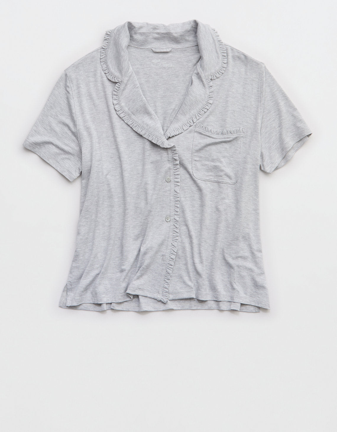 Camisa de Pijama Aerie - Gris 2782_1853_012_f
