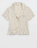 Camisa de Pijama Aerie - Blanco 2782_1853_062_f