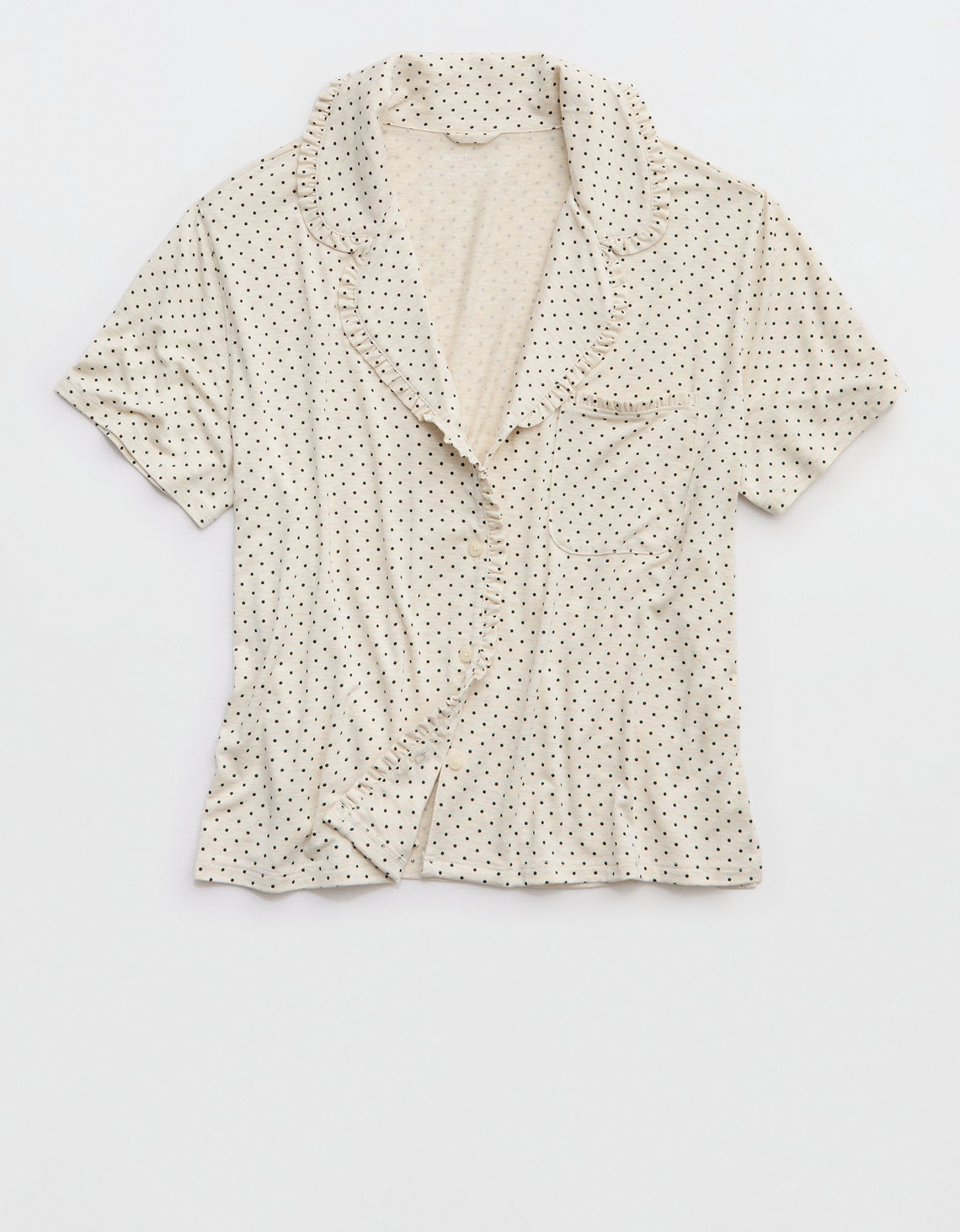 Camisa de Pijama Aerie - Blanco 2782_1853_062_f