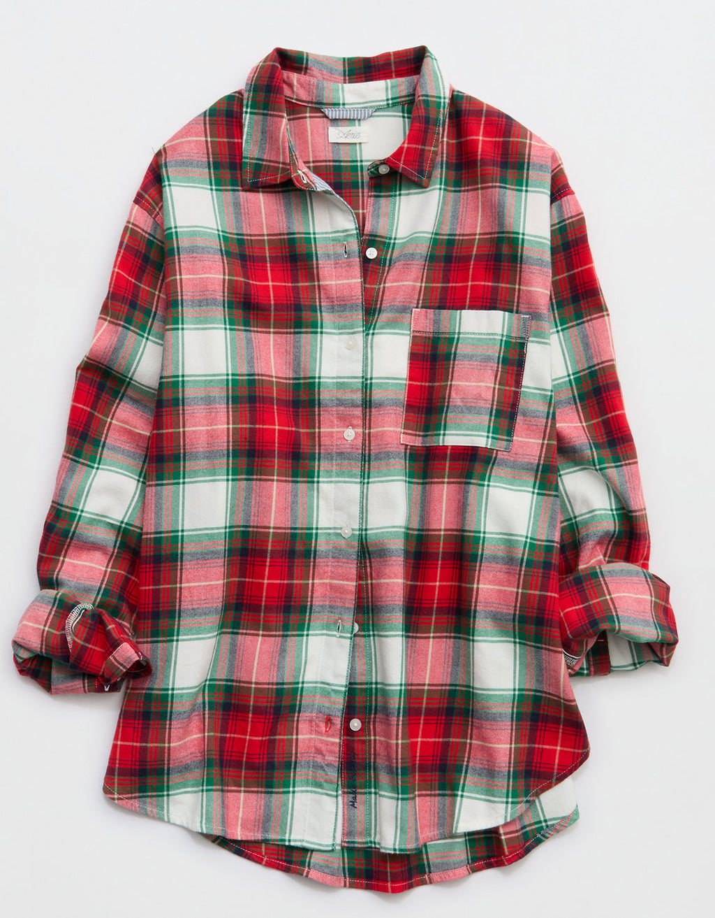 Camisa de pijama de franela Aerie - Generico 2782_1981_125_f