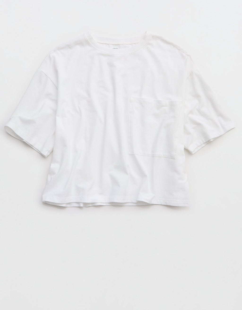 Camiseta de pijama de manga corta Aerie Dream Jersey - Blanco 2782_2097_100_f