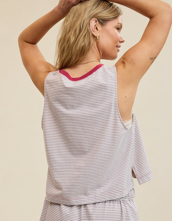 Camiseta sin mangas de pijama Aerie Dream Jersey - Generico