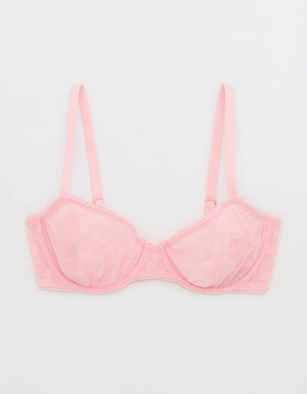 Bra Show Off Unlined By Aerie - Rosa 2791_5330_602_f