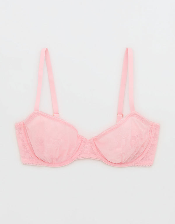 Bra Show Off Unlined By Aerie - Rosa