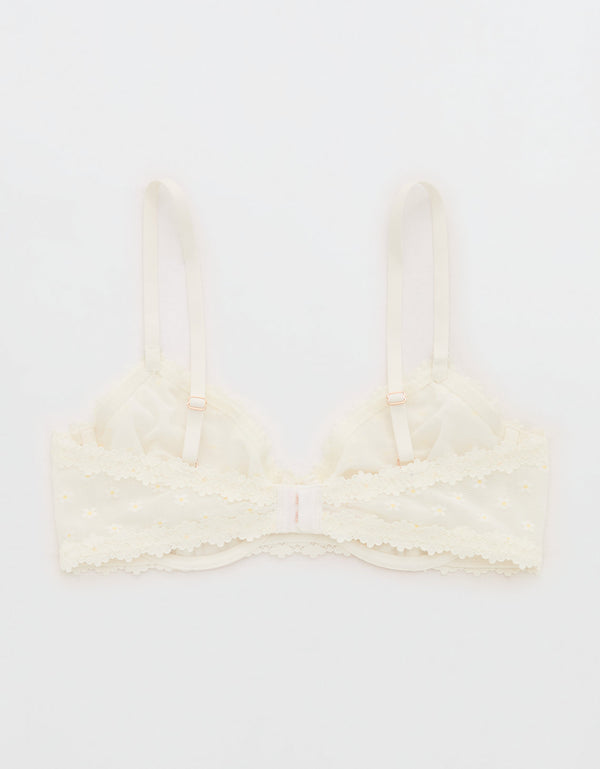 Bra Show Off Daisy Mesh sin relleno By Aerie - Generico