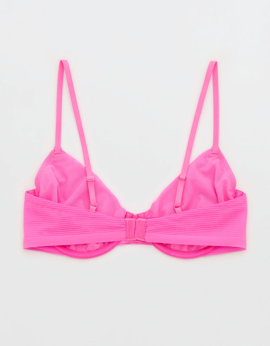 Sostén sin forro de rayas transparentes Smoothez. - Rosa 2792_5329_626_b