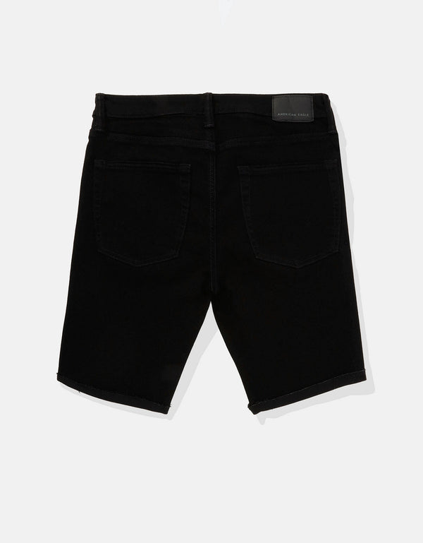 Short en denim Ae Extreme Flex - Negro