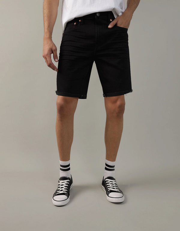 Short en denim Ae Extreme Flex - Negro