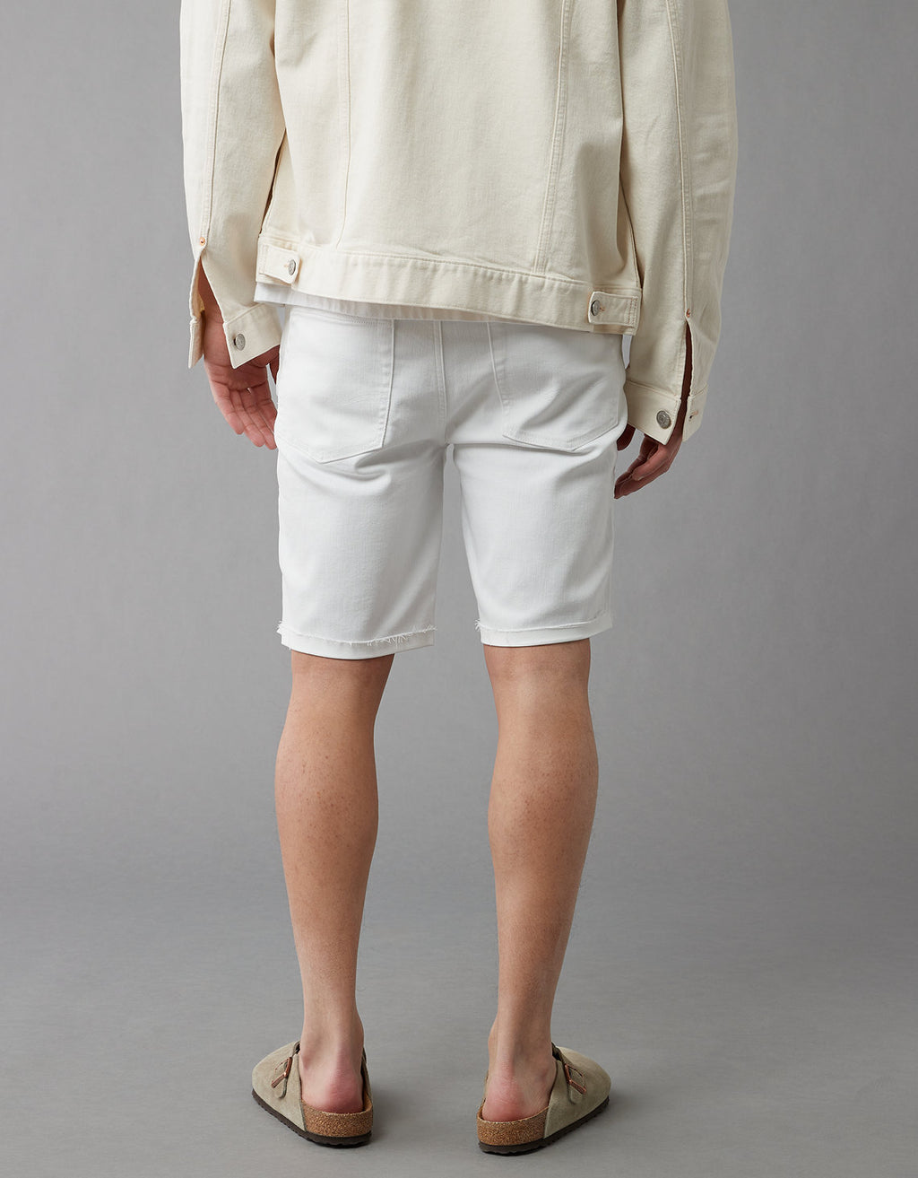 Short Denim con Stretch Hombre AE - Blanco 3131_7746_100_ob