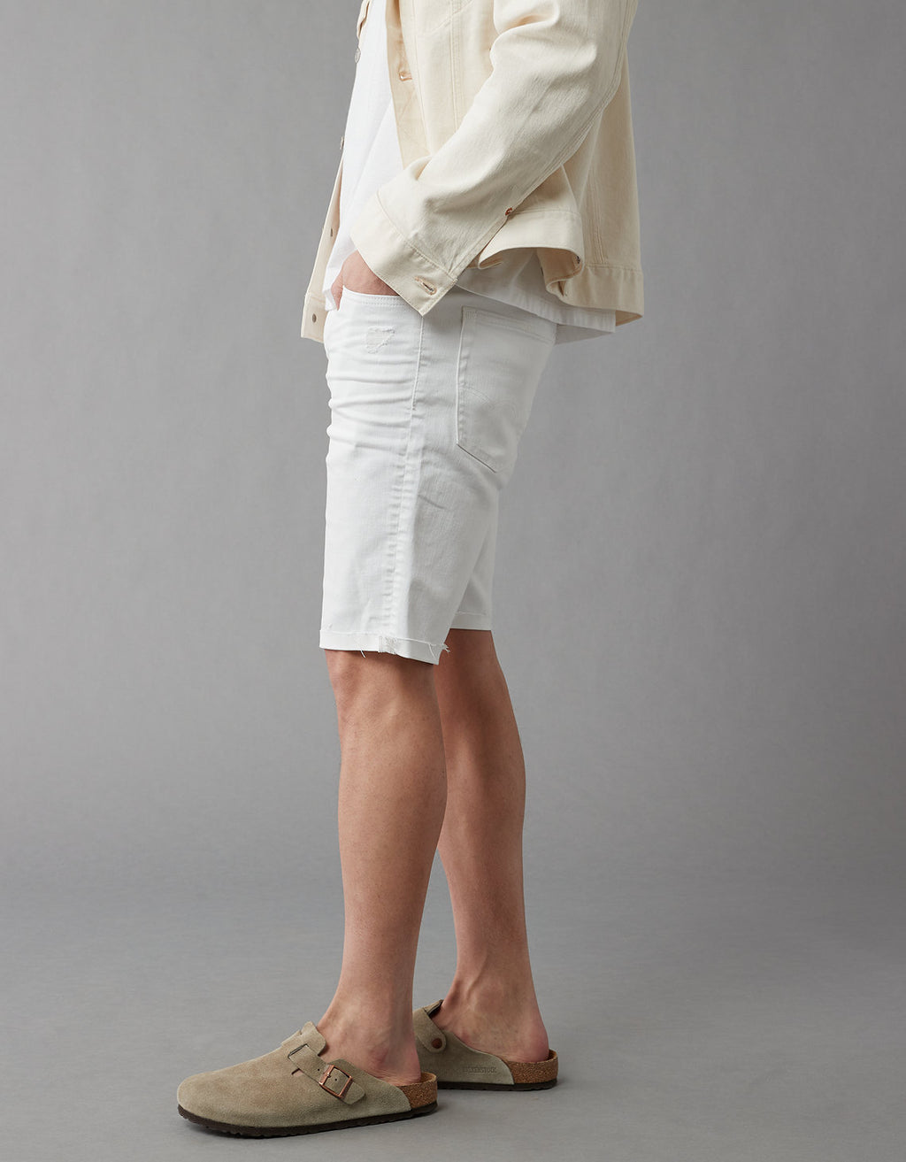 Short Denim con Stretch Hombre AE - Blanco 3131_7746_100_os