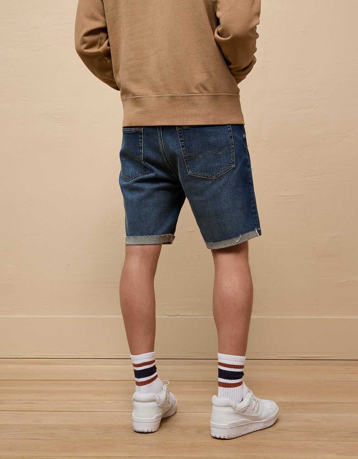 Bermuda en Denim con rotos Hombre AE - Generico 3131_7803_832_ob