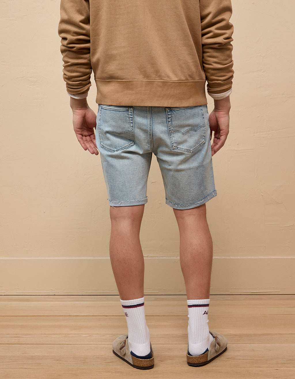 Bermuda en Denim con Desgaste Hombre AE - Generico 3131_7805_841_ob