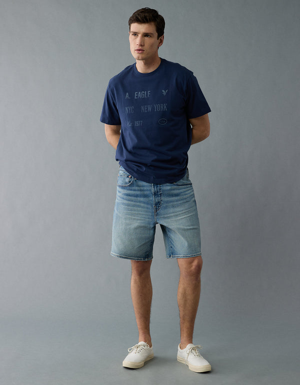 Bermuda Flex en Denim de 9 para Hombre - Generico