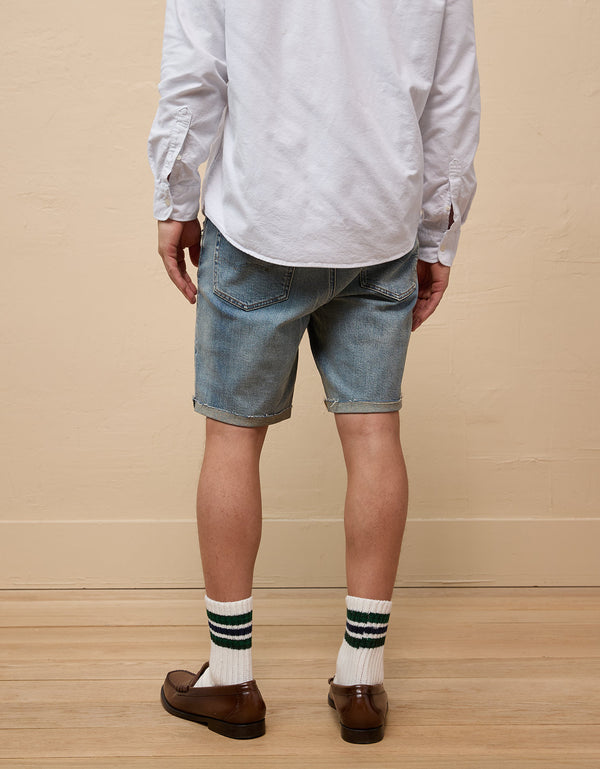 Short denim Ae Ne(x)t Level - Destroyed Medium Wash
