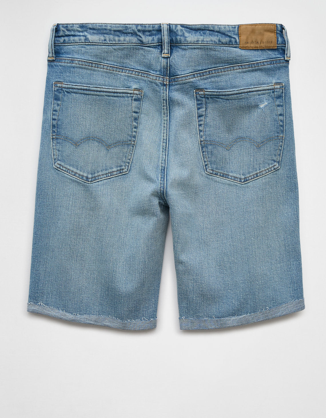 Ae FLEX+ +tencel™ Fibras Rasgadas 9 Pantalones Cortos de Mezclilla - Generico 3131_7948_943_b