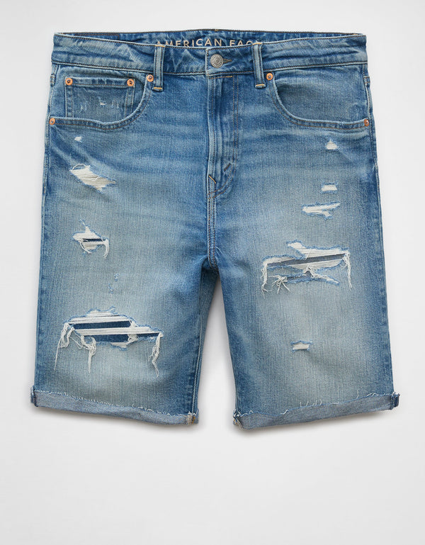 Ae FLEX+ +tencel™ Fibras Rasgadas 9 Pantalones Cortos de Mezclilla - Generico