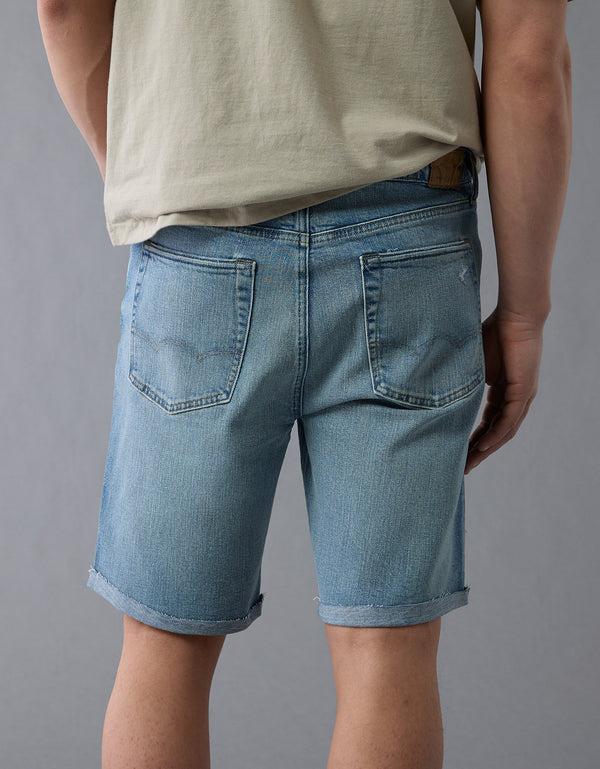 Ae FLEX+ +tencel™ Fibras Rasgadas 9 Pantalones Cortos de Mezclilla - Generico
