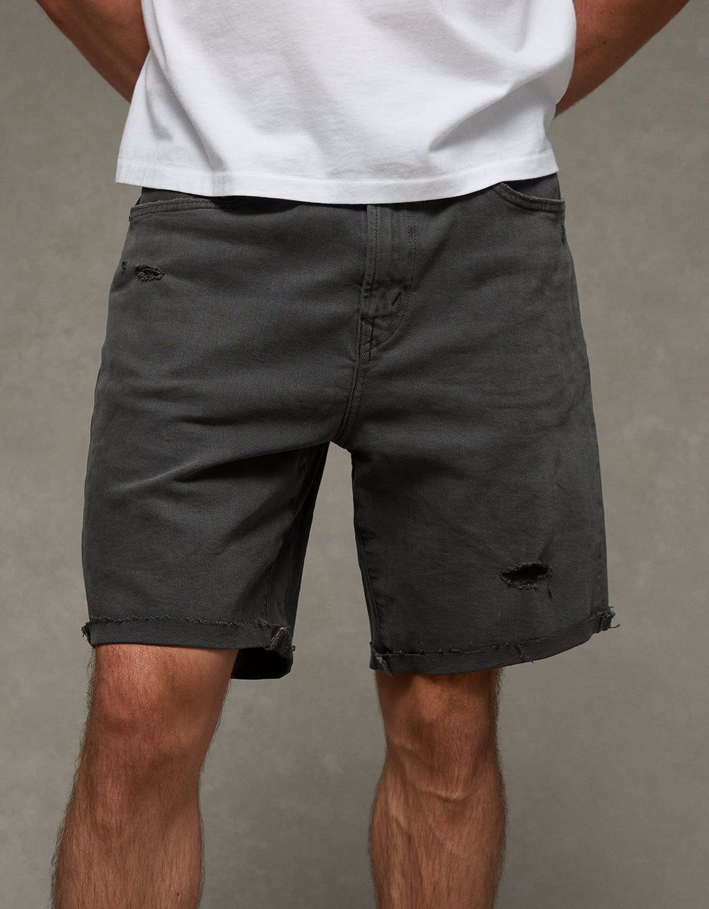 Short de Jean Easyflex para Hombre - Gris 3131_8207_020_os