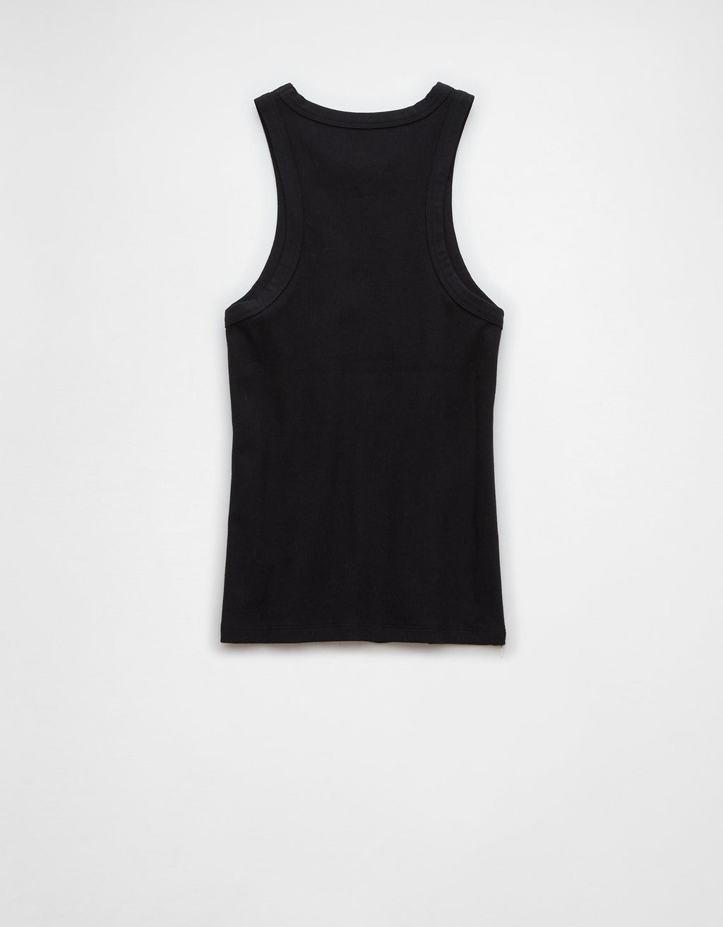 Blusa AE cuello redondo sin mangas para mujer - Negro 3171_5961_001_b