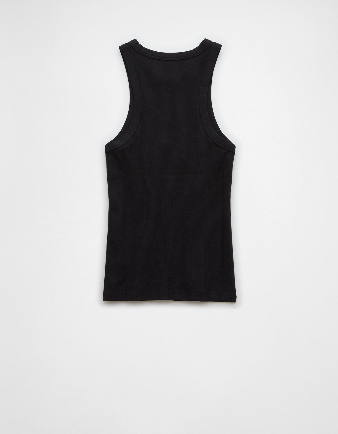 Blusa AE cuello redondo sin mangas para mujer - Negro 3171_5961_001_b