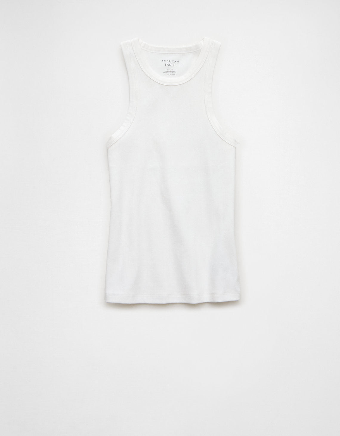 Blusa AE cuello redondo sin mangas para mujer - Blanco 3171_5961_100_f