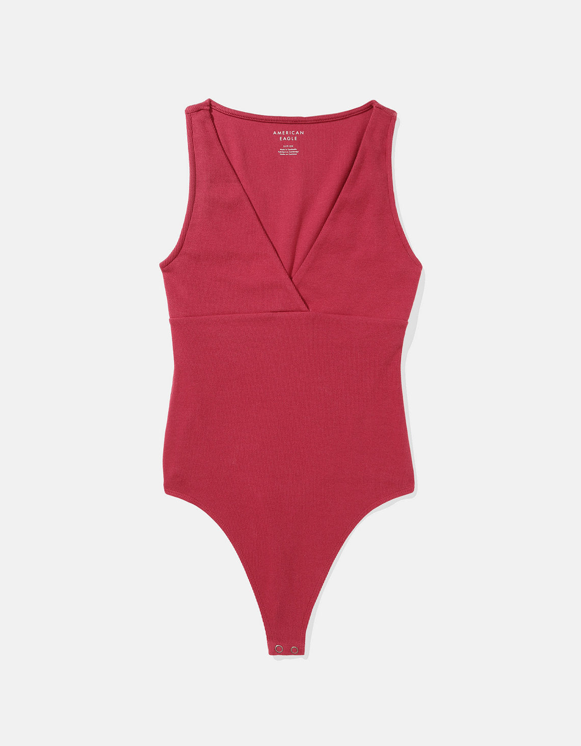 AE Main Squeeze Body con Escote V y Frente Envolvente - Rojo 3171_6030_600_f