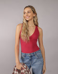 AE Main Squeeze Body con Escote V y Frente Envolvente - Rojo 3171_6030_600_of