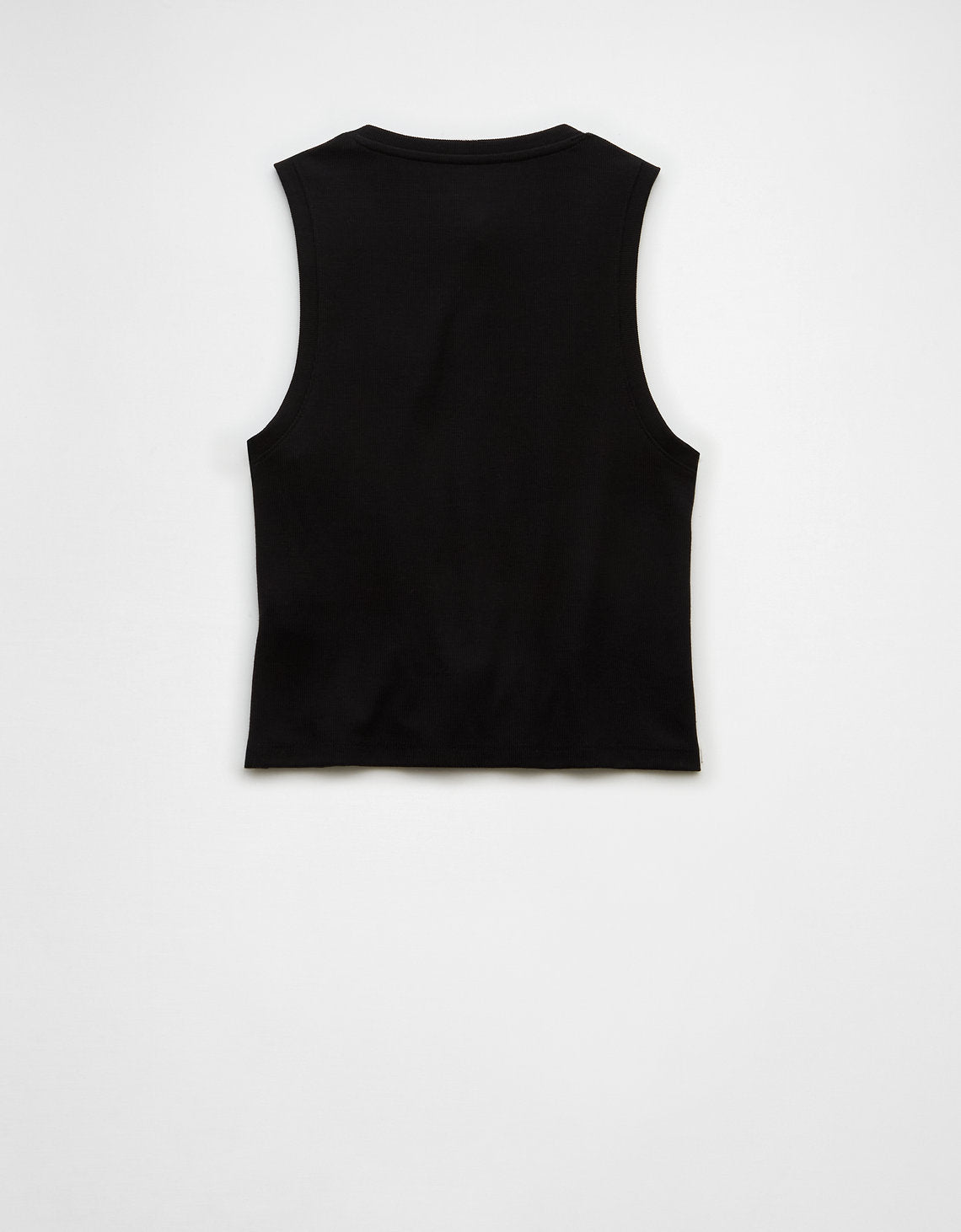 Tank top con botones de mujer AE - Negro 3171_6053_001_b