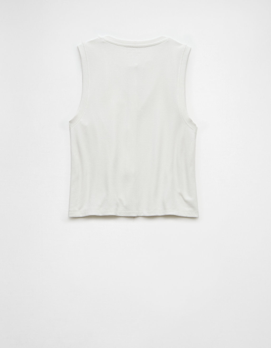 Tank top con botones de mujer AE - Blanco 3171_6053_100_b