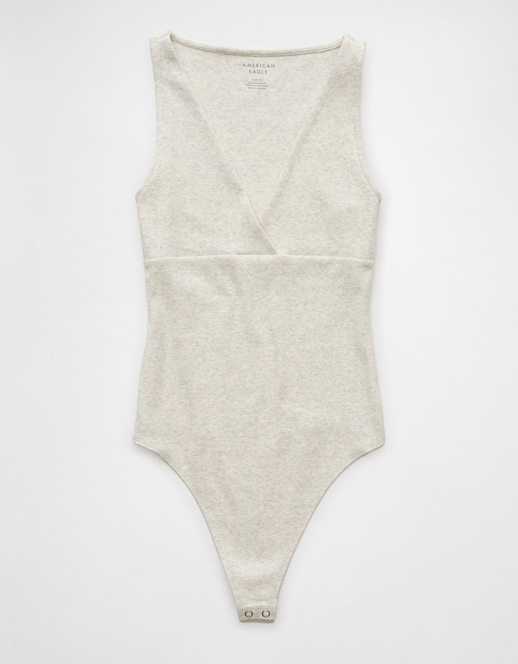 AE Body con Escote V y Frente Envolvente - Gris 3171_6093_092_f