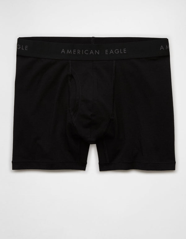 Bóxer Clásico de 4,5 pulgadas Ae - Negro