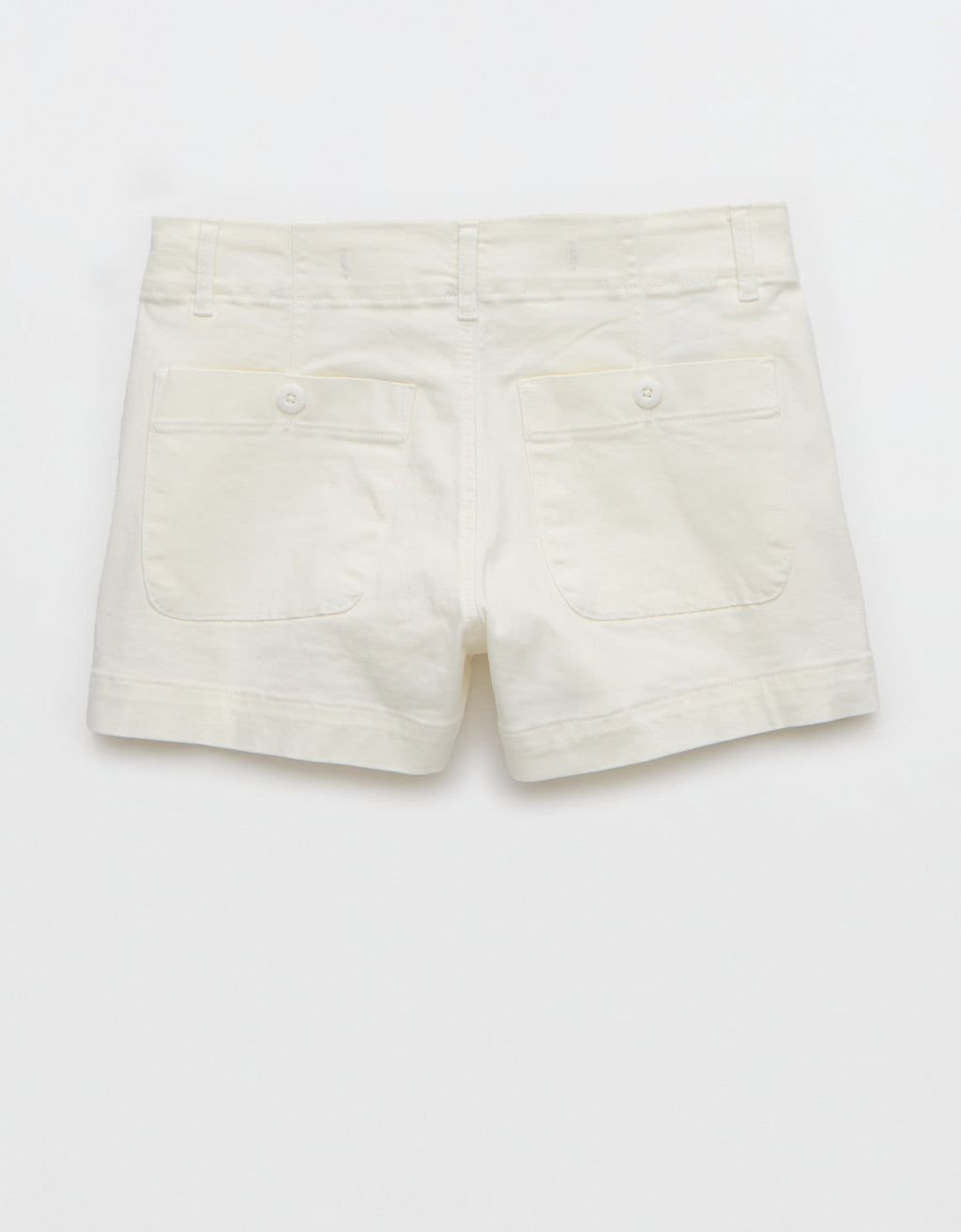 AE Short estilo Trouser Stretch Corto Cintura Alta - Blanco 3332_8261_100_b