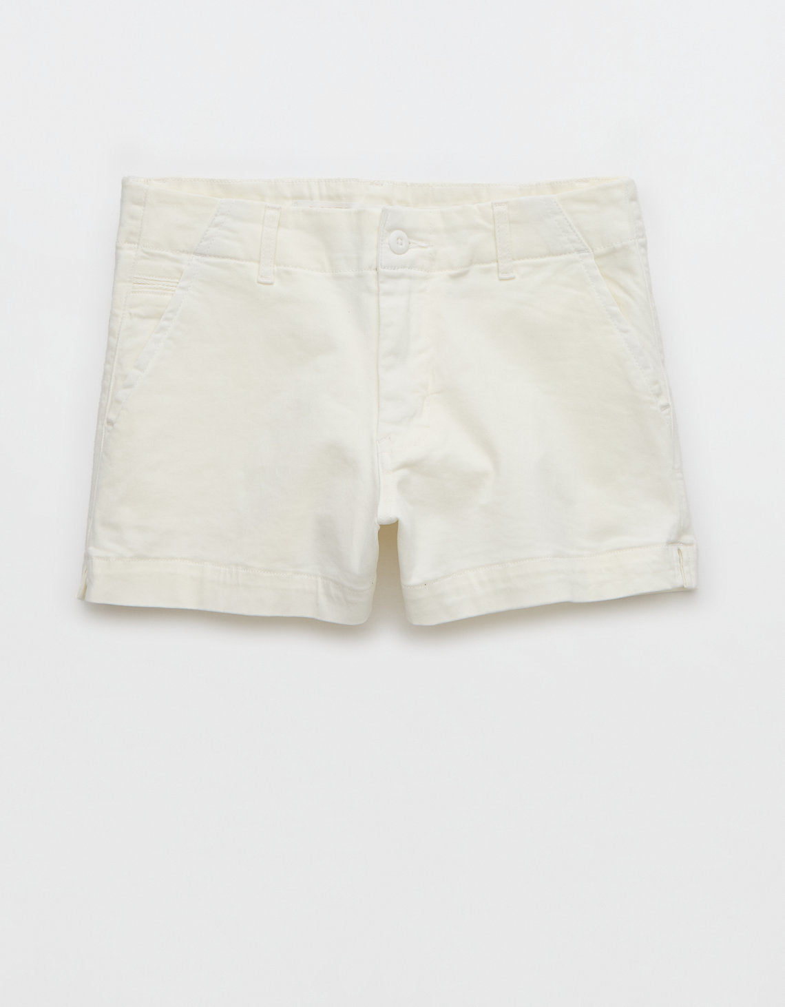 AE Short estilo Trouser Stretch Corto Cintura Alta - Blanco 3332_8261_100_f
