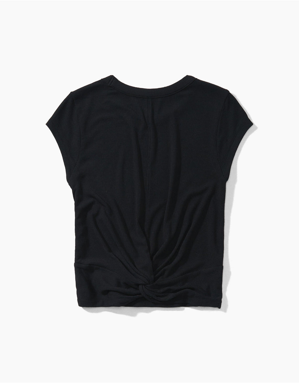 Camiseta AE Soft & Sexy con la parte de la espalda recogida - Negro 3375_8703_001_b