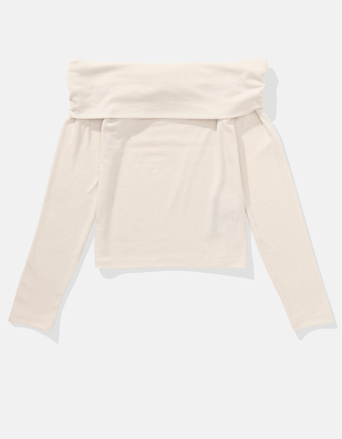 Camiseta manga larga con hombros descubiertos mujer AE - Generico 3375_9737_106_f