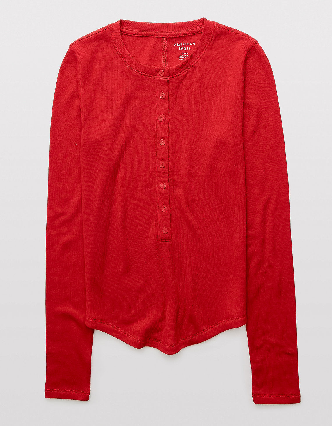 Camiseta de Manga Larga Tipo Henley Ae - Generico 3376_1500_688_b