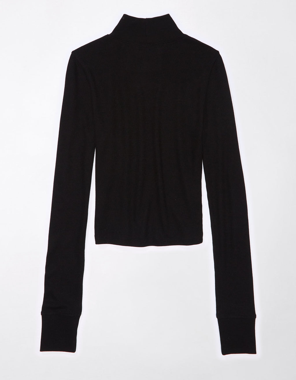 Camiseta AE cuello tortuga manga larga - Negro 3376_9067_001_b