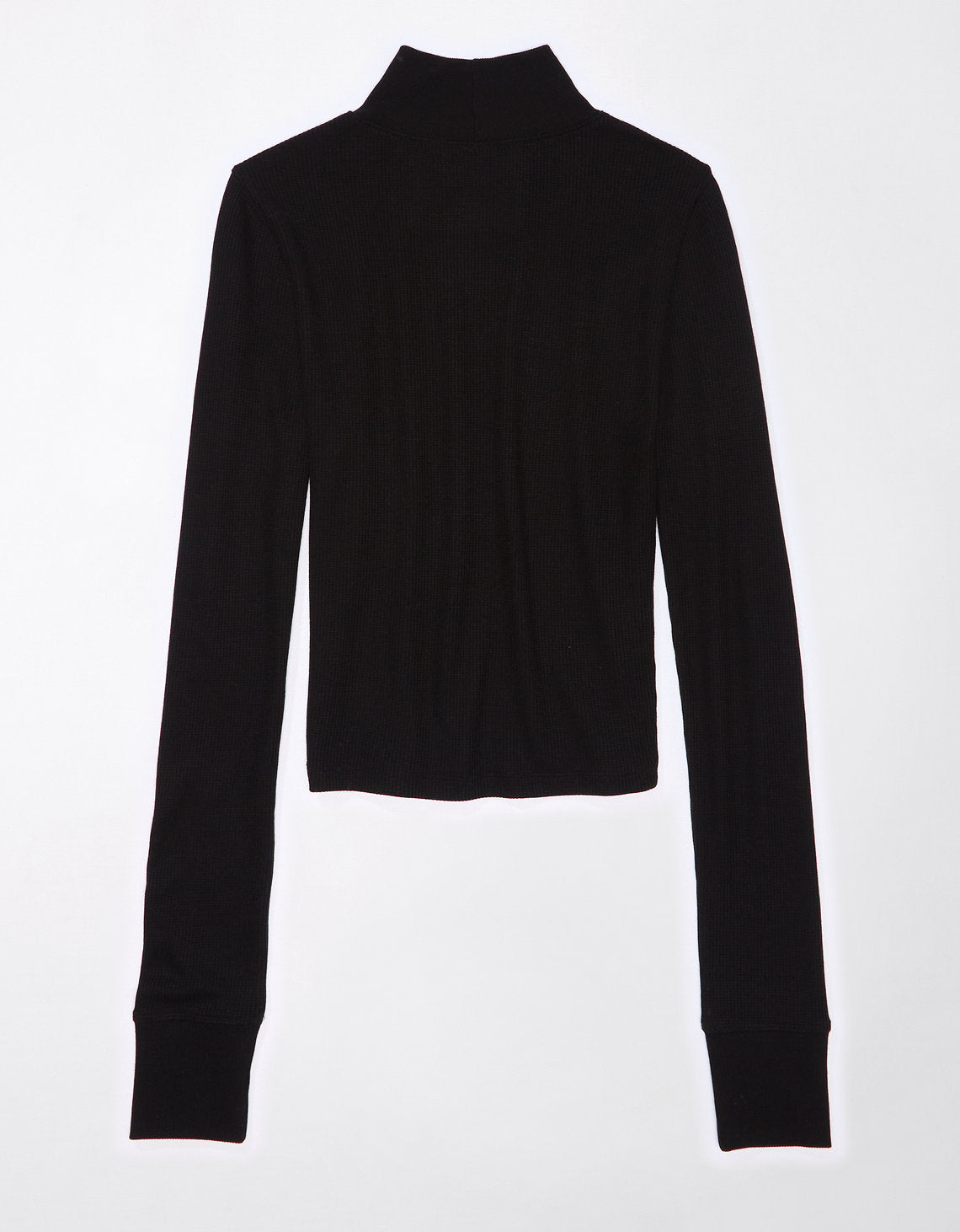 Camiseta AE cuello tortuga manga larga - Negro 3376_9067_001_b