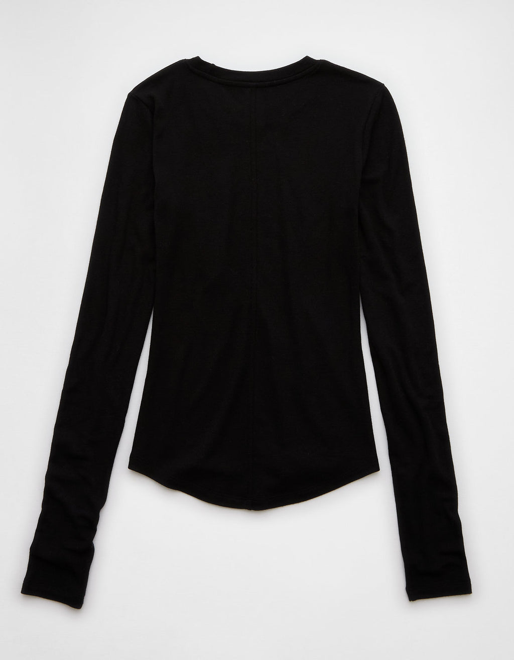 Camiseta Manga Larga Mujer AE - Negro 3376_9727_001_b