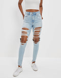 Jean AE Jeggings de cintura súper alta 360 Next Level - Azul 3435_4319_480_of
