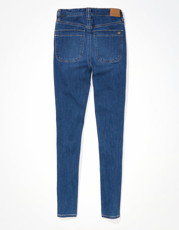 Jean AE Jeggings de cintura súper alta 360 Next Level - Generico