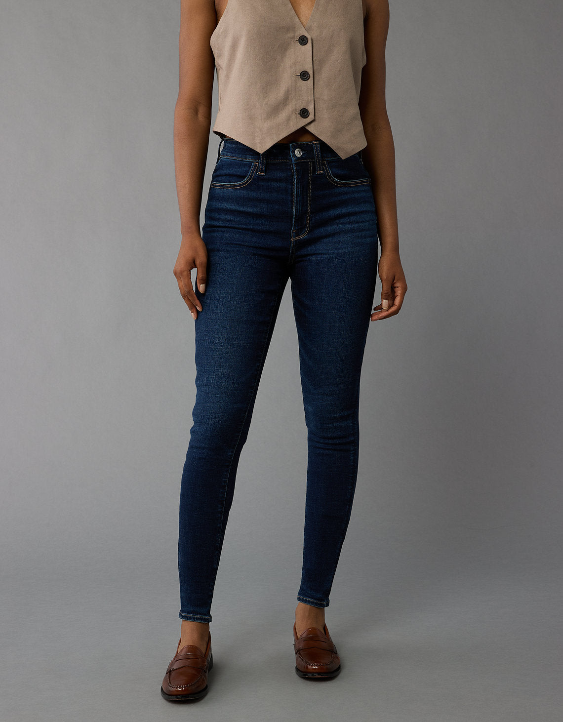 Jegging Tiro Alto Clásico Mujer AE - Generico 3435_5244_970_of