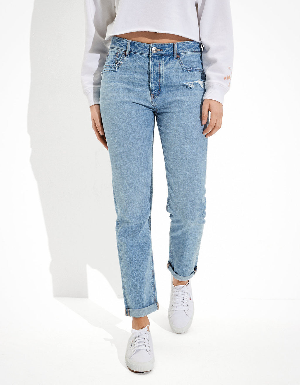 Tomgirl Jean AE de tiro bajo - Azul 3436_3909_488_of