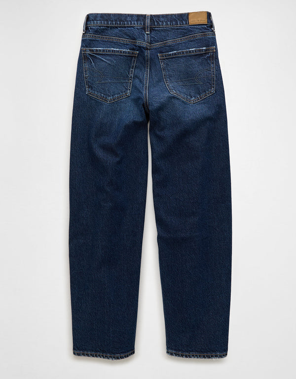 Jean barrel con stretch de mujer AE - Generico