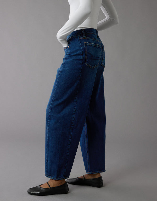 Jean Barrel Ae - Azul