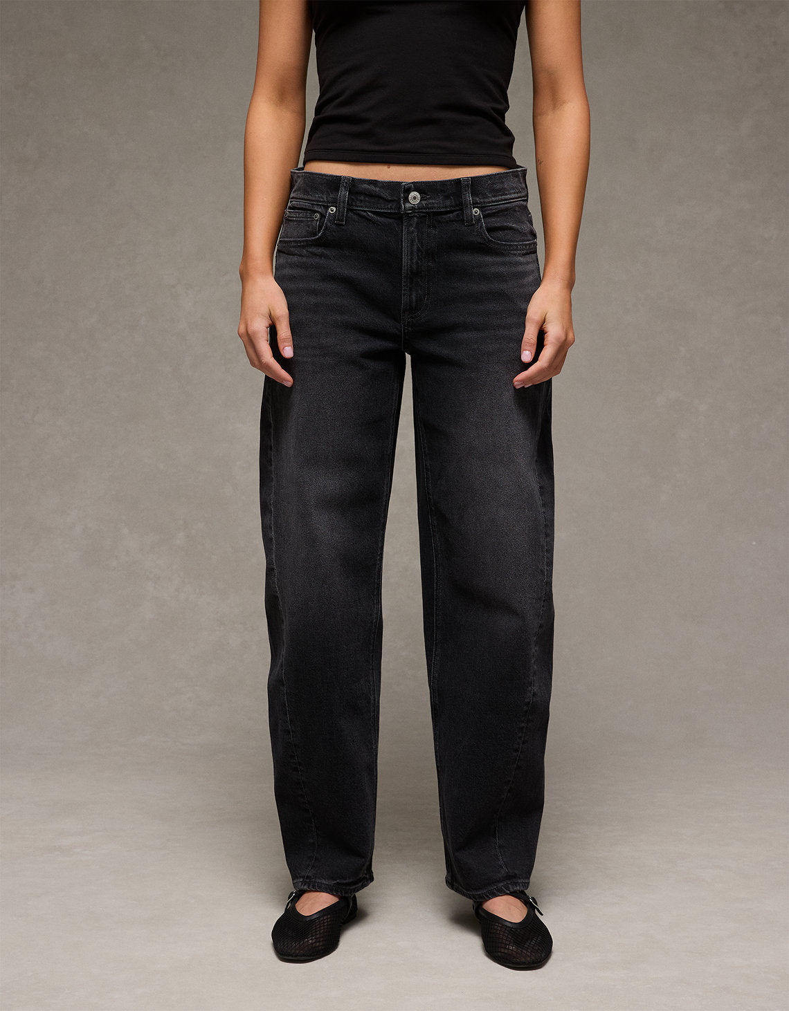 Jean Barrel con Stretch Ae - Negro 3436_5817_045_of