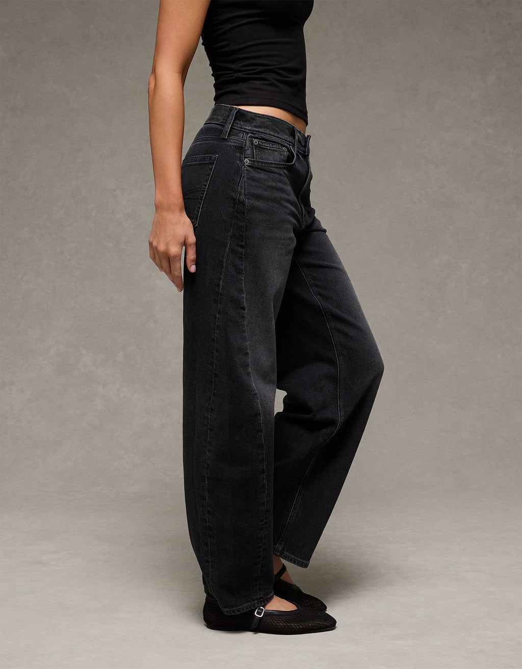 Jean Barrel con Stretch Ae - Negro 3436_5817_045_os