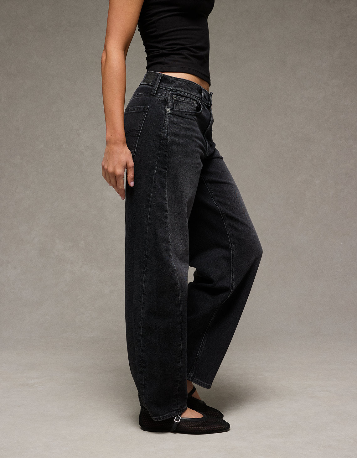 Jean Barrel con Stretch Ae - Negro 3436_5817_045_os