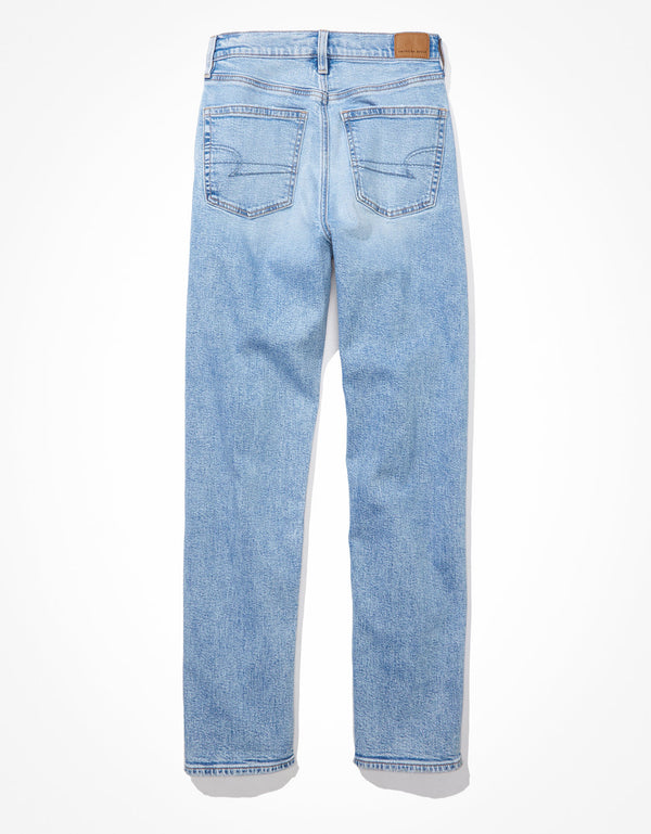 ´90s Boyfriend Jean AE de tiro alto - Azul