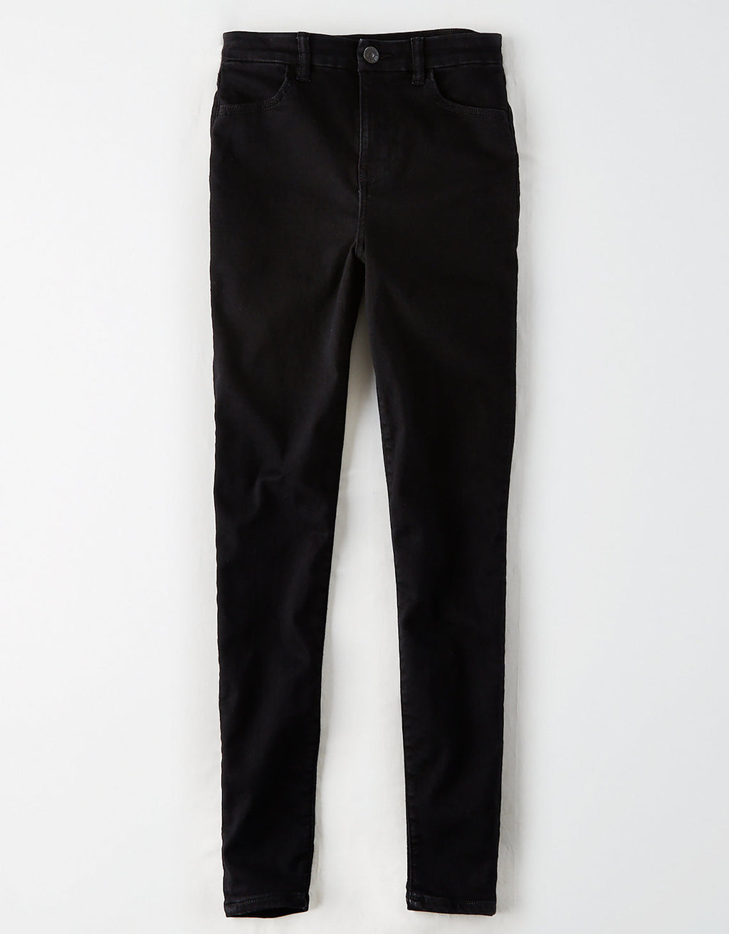 Jegging de tiro alto Ae Ne(x)t Level Curvy - Negro 3439_2319_073_f